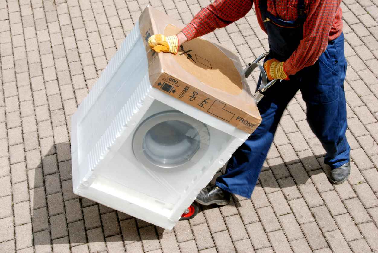 Moving a Washing Machine